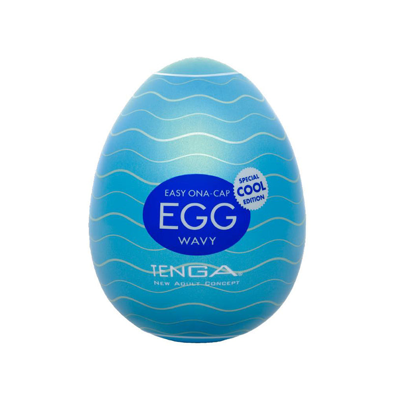 TENGA Easy Ona Cap Egg Wavy II Stroker Male Masturbator