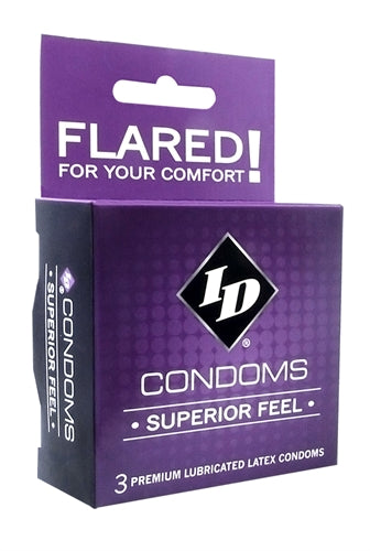 ID Superior Feel Condoms 3pk