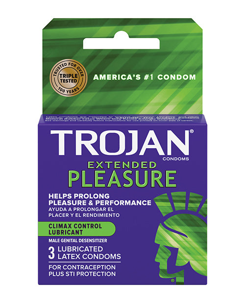 Trojan Extended Pleasure Condoms