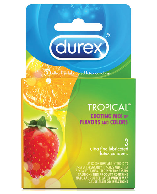 Durex Tropical Ultra Fine Latex Condomss
