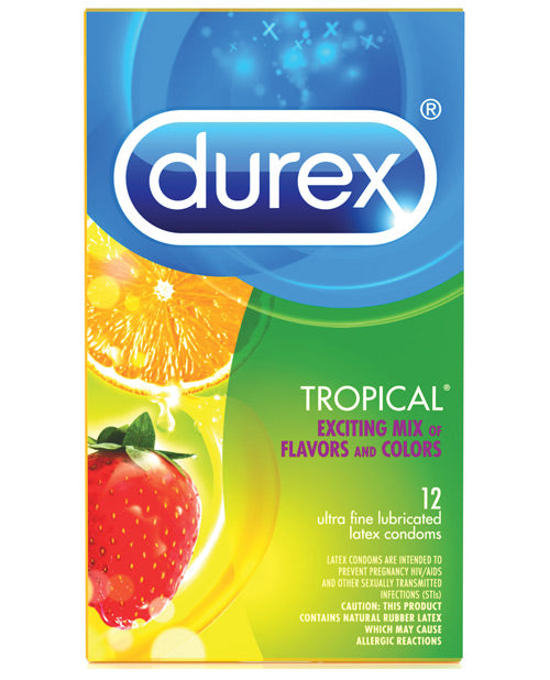 Durex Tropical Ultra Fine Latex Condomss