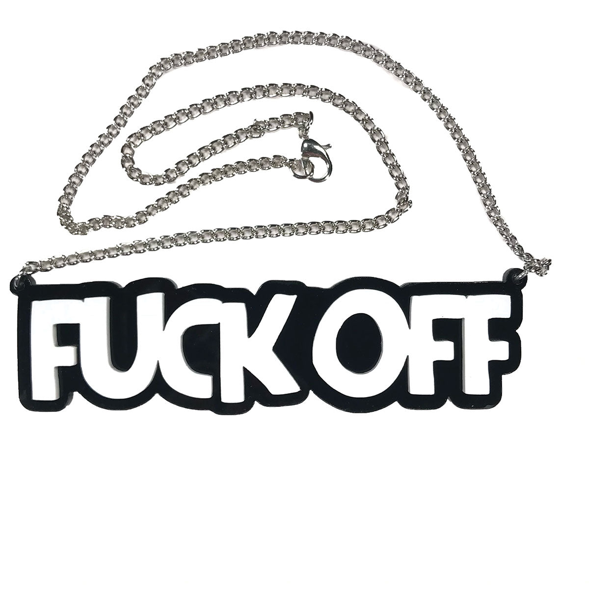 Geeky & Kinky F*uck Off Necklace
