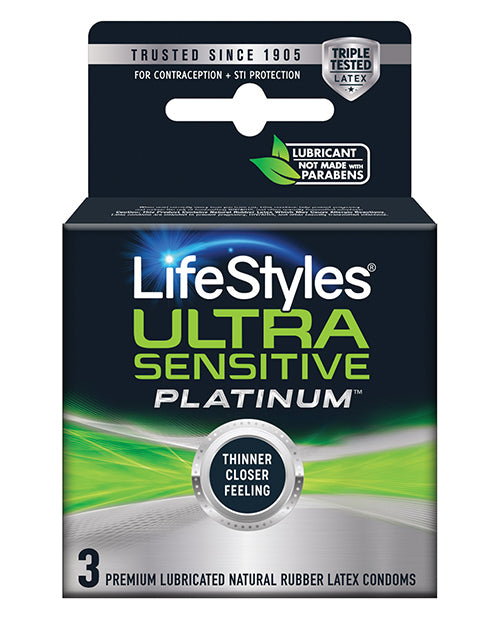Lifestyles Ultra Sensitive Platinum Condoms