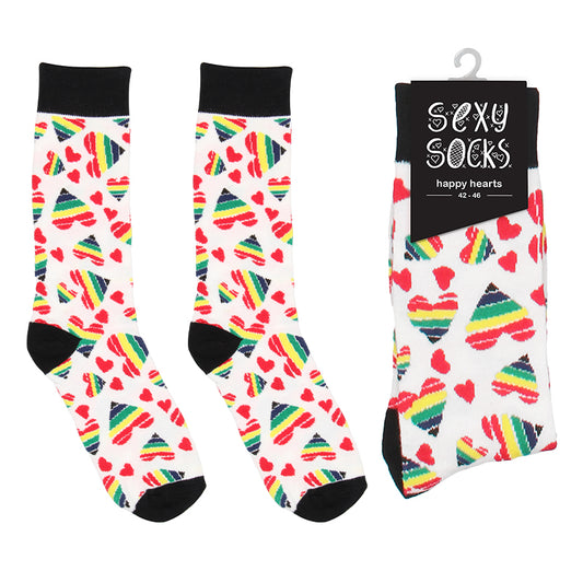 Sexy Socks Happy Hearts
