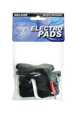 Zeus ElectroSex Deluxe Black Electro Pads