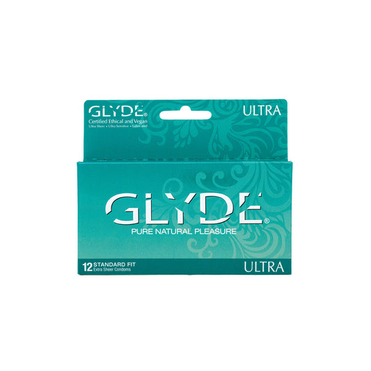 Glyde Ultra Thin Condoms 12pk