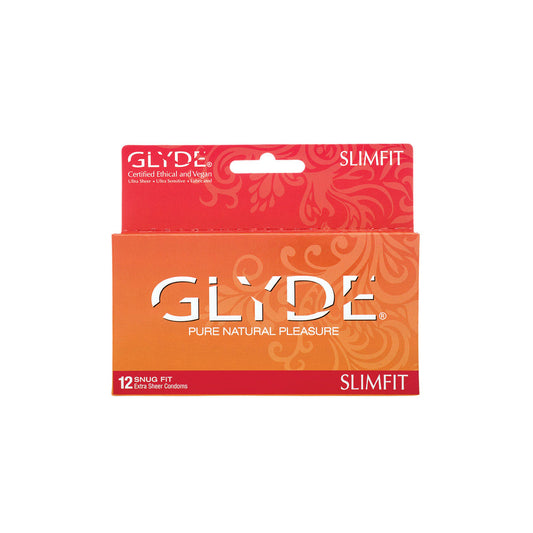 Glyde Slimfit Condoms 12pk