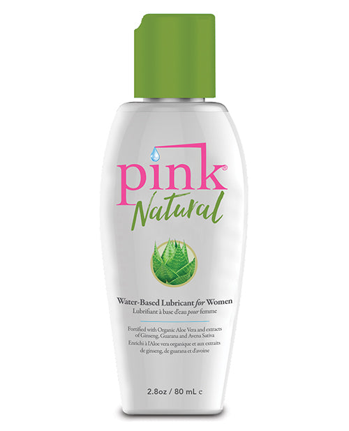 Pink Natural Water-Based Lubricant for Women