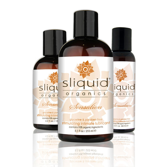 Sliquid Organics Sensation Water-Based Lube - 8.5oz