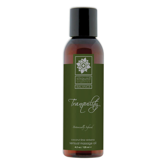 Sliquid Organics Massage Oil Tranquility 4.2oz
