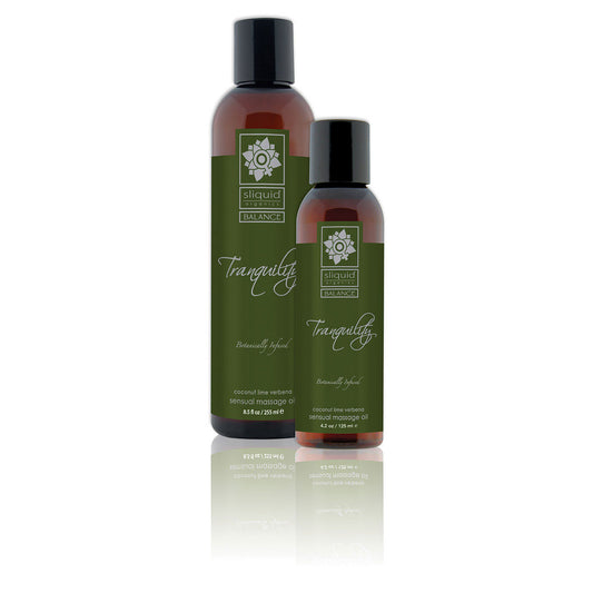 Sliquid Organics Massage Oil Tranquility - 8.5oz