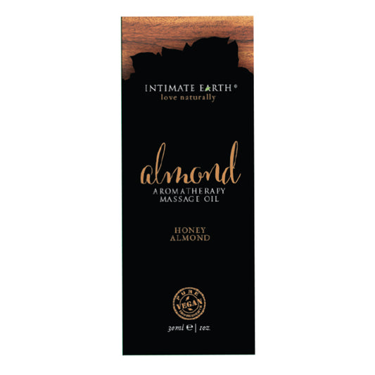 Intimate Earth Massage Oil - 1oz Almond