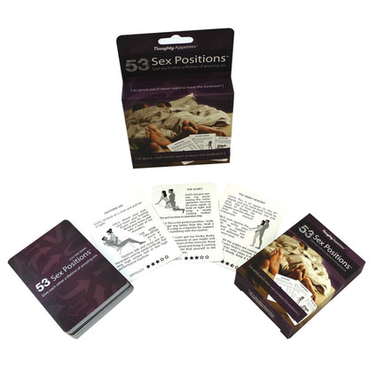 Naughty Appetites 53 Sex Positions Flashcards