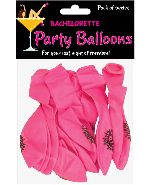 OMG Bachelorette Party Balloons 12pk