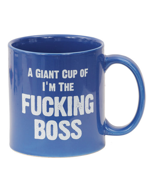 Attitude Mug A Giant Cup of I'm the F*ucking Boss