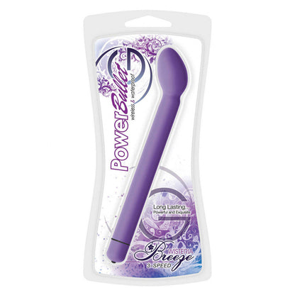 PowerBullet Breeze Wisteria G 3-Speed Curved Bullet Vibrator