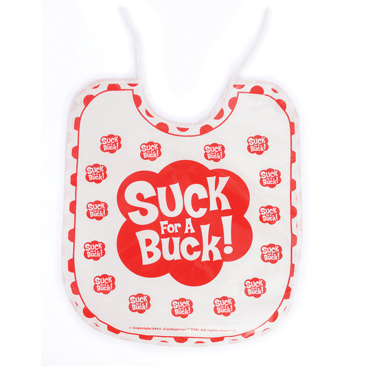 Candyprints Suck for a Buck Bib