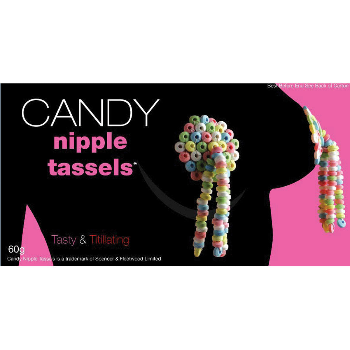 Spencer & Fleetwood Candy Nipple Tassels