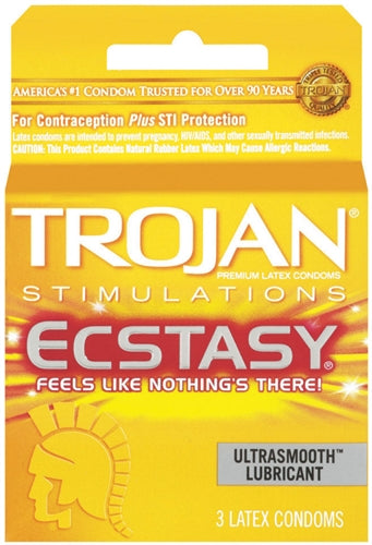 Trojan Stimulations Ecstasy Condoms