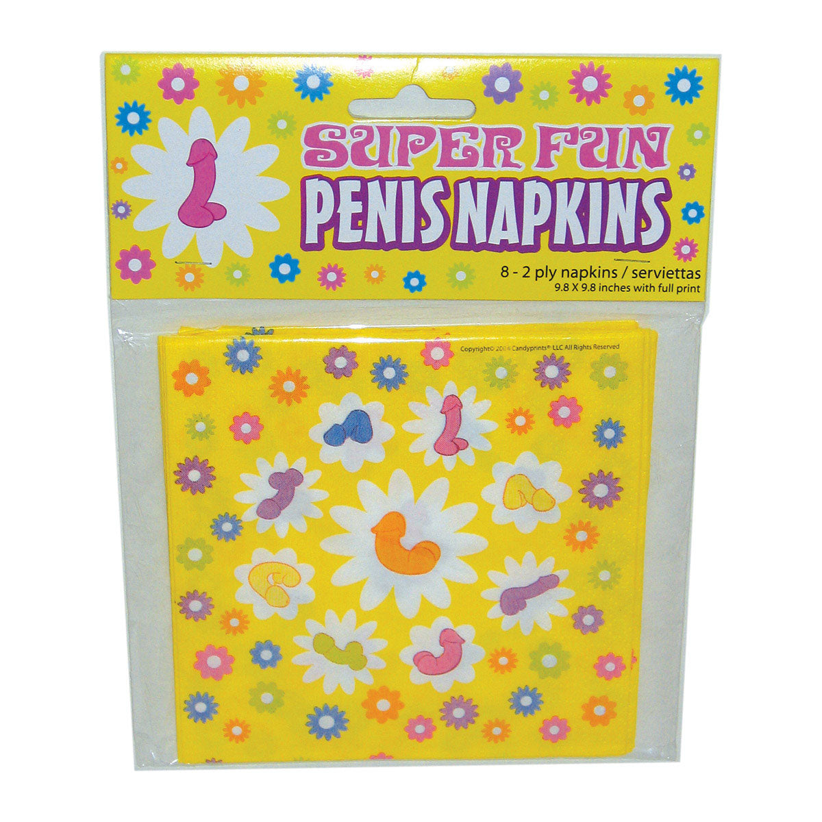 Candyprints Super Fun Penis Na packins - 8 pack