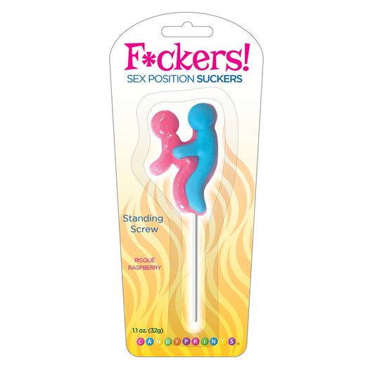 CandyPrints F*uckers! Standing Screw Raspberry