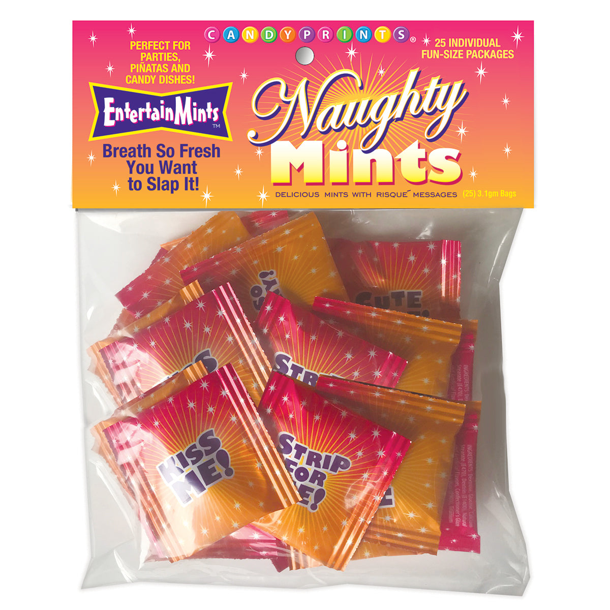 Candyprints Naughty Mints - Bag of 25