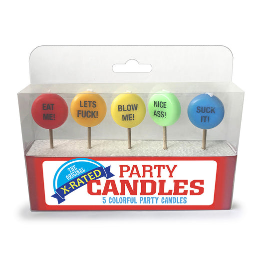 Candyprints X-Rated Party Candle - 5 pack
