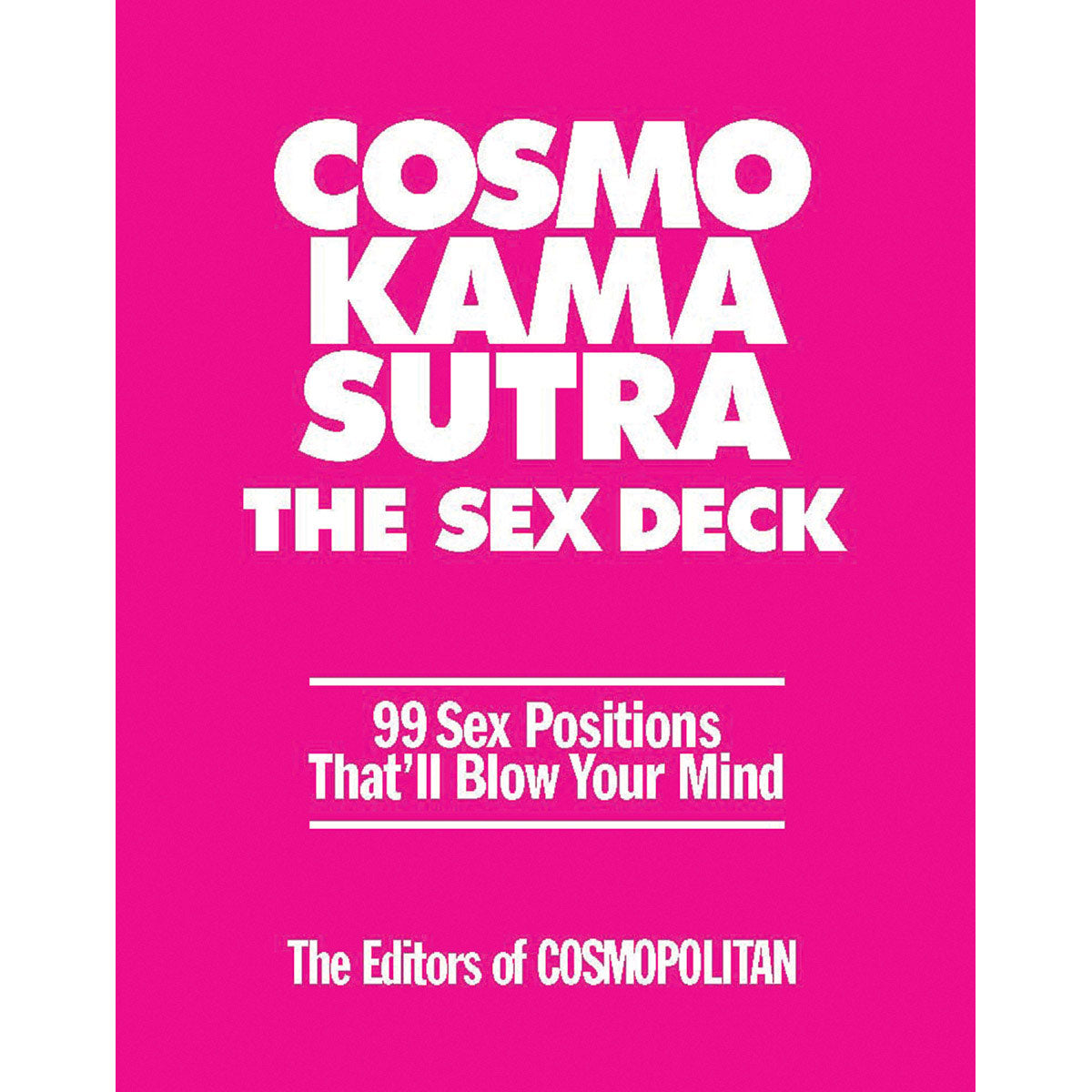 Sterling Publishing Cosmo Kama Sutra Sex Deck - 99 Sex Positions That Will Blow Your Mind