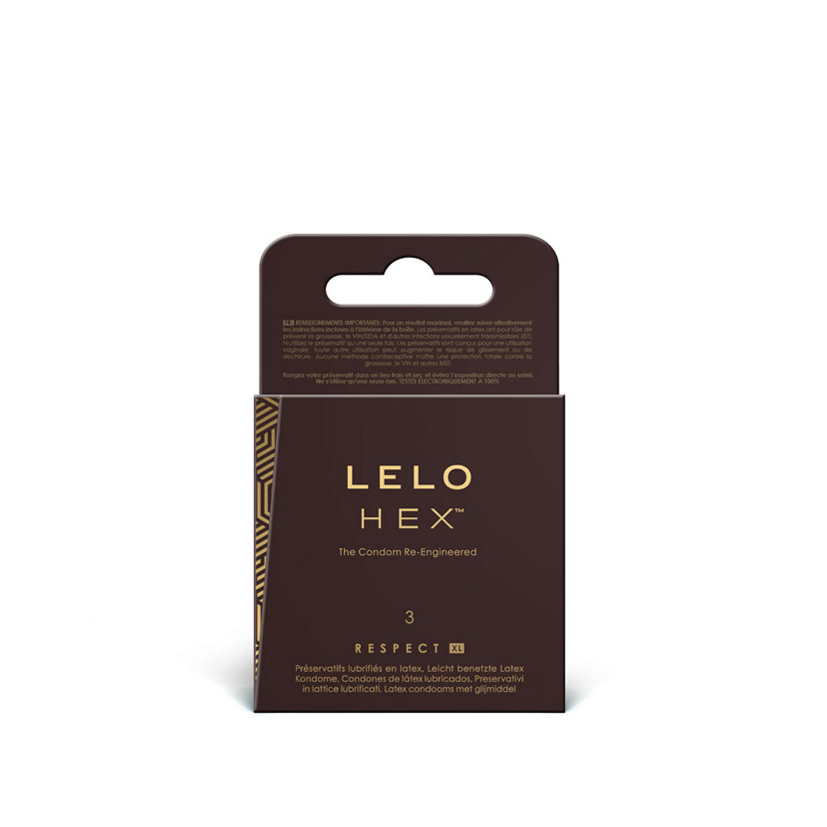 LELO Hex Respect XL Condoms 12 pk