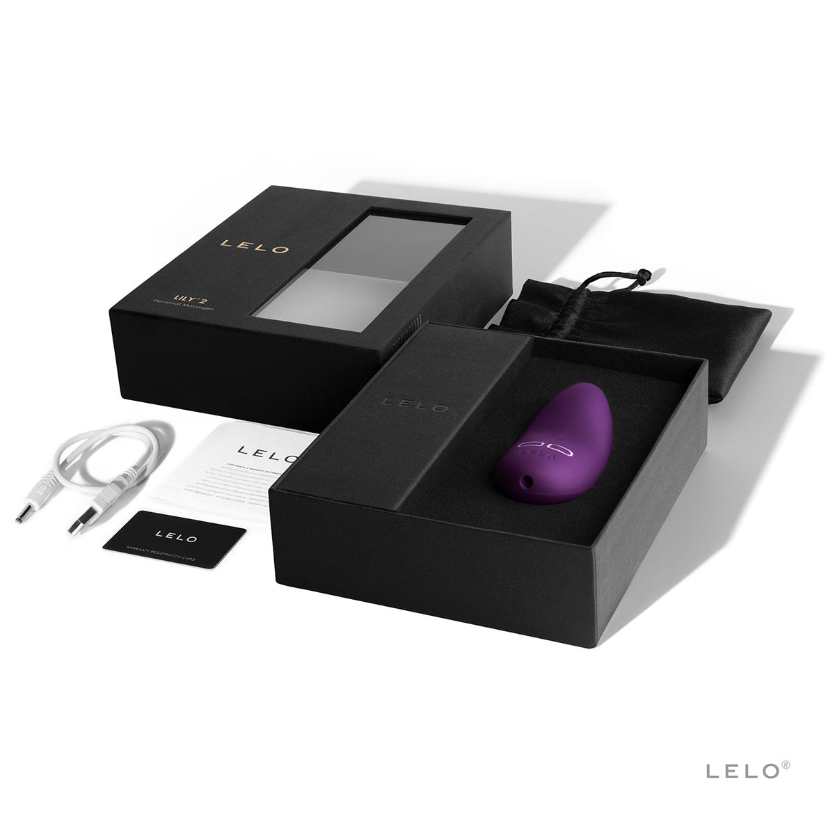 LELO Lily 2 Powerful & Discreet Clitoral Vibrator Plum
