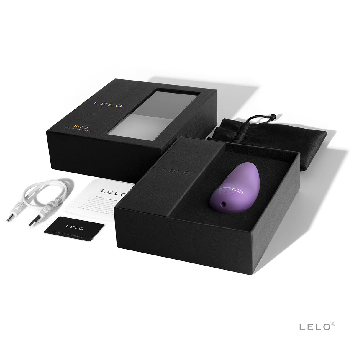 LELO Lily 2 Powerful & Discreet Clitoral Vibrator Lavender