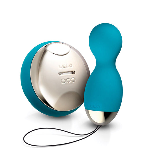 LELO Hula Remote-Controlled Vibrating Rotating G-Spot Pleasure Beads Ocean Blue