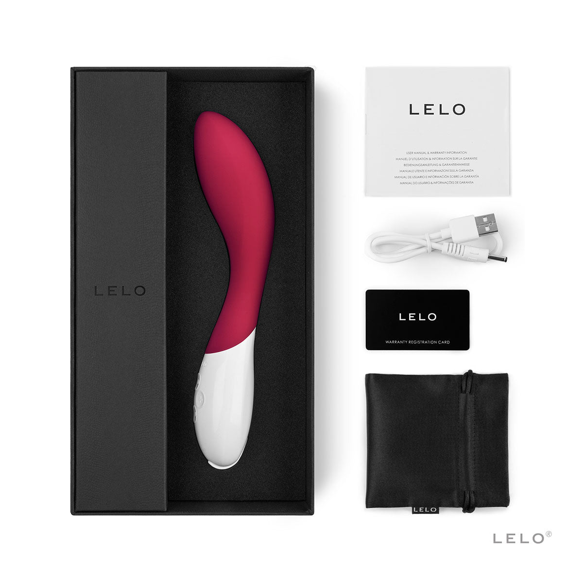 LELO Mona 2 Powerful Full Feeling G-Spot Vibrator Red