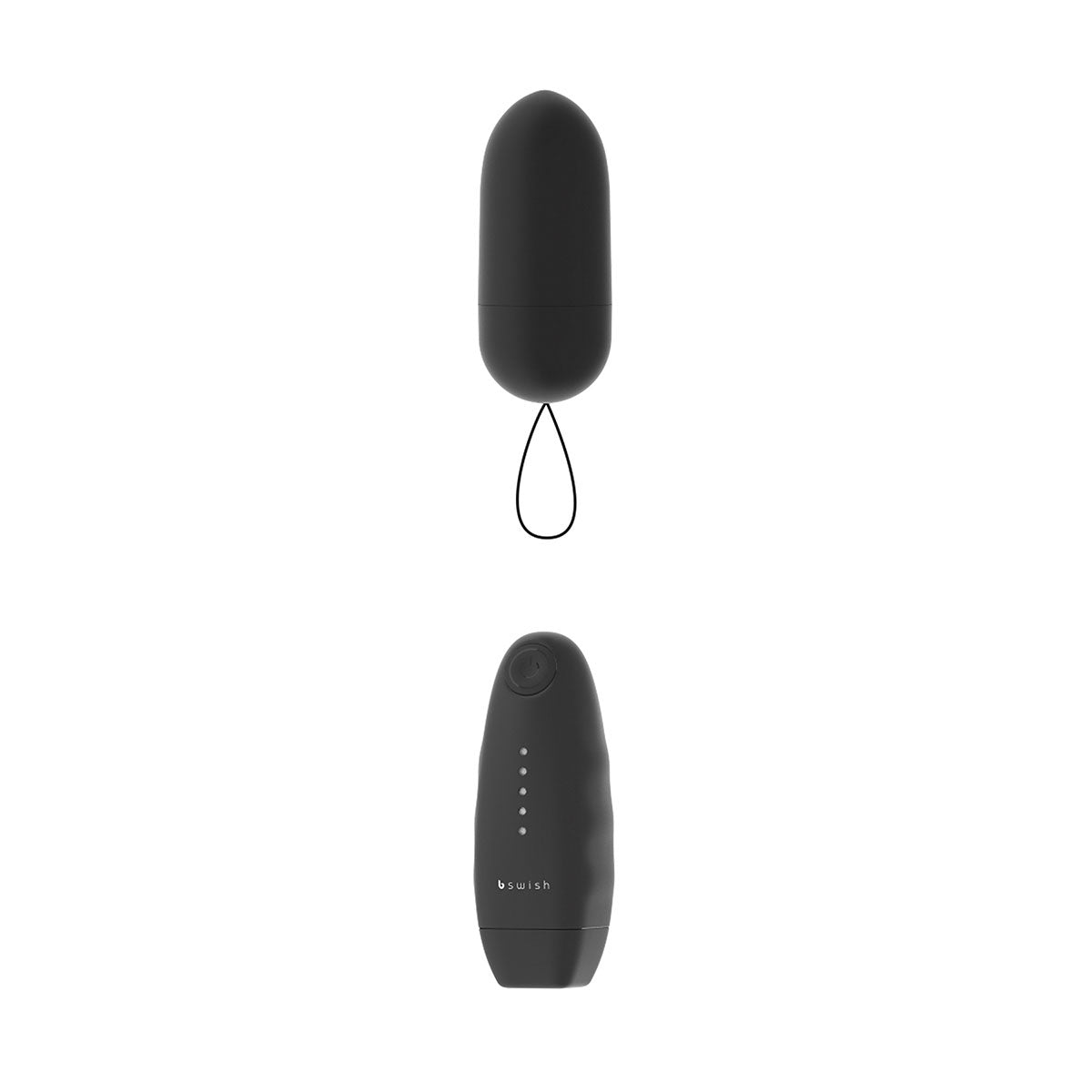 B Swish Bnaughty Classic Unleashed Remote-Controlled Bullet Vibrator Black