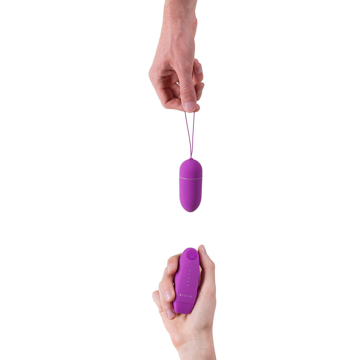 B Swish Bnaughty Classic Unleashed Remote-Controlled Bullet Vibrator Grape
