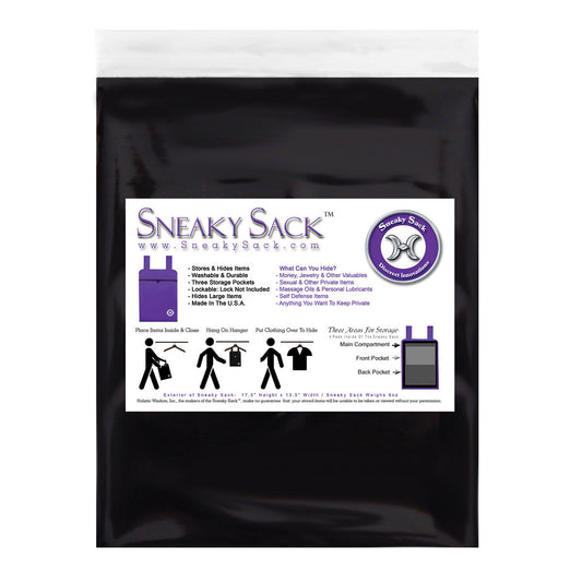 Holistic Wisdom Sneaky Sack Sex Toy Storage Bag