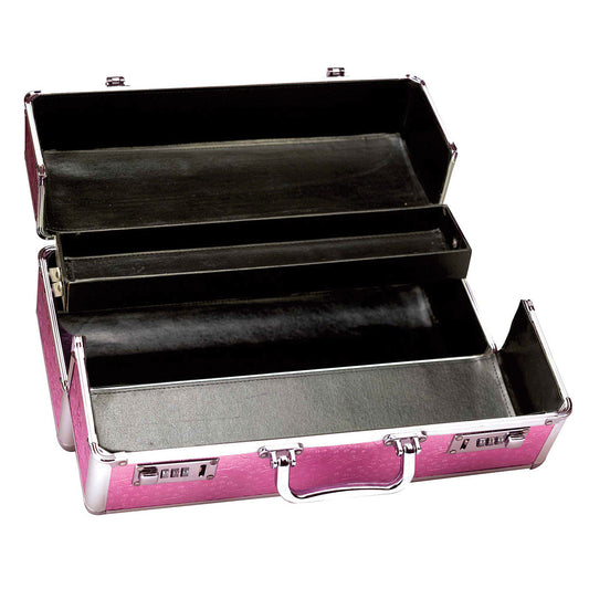 BMS Lockable Sex Toy Case - Large (15"x8"x7") Pink