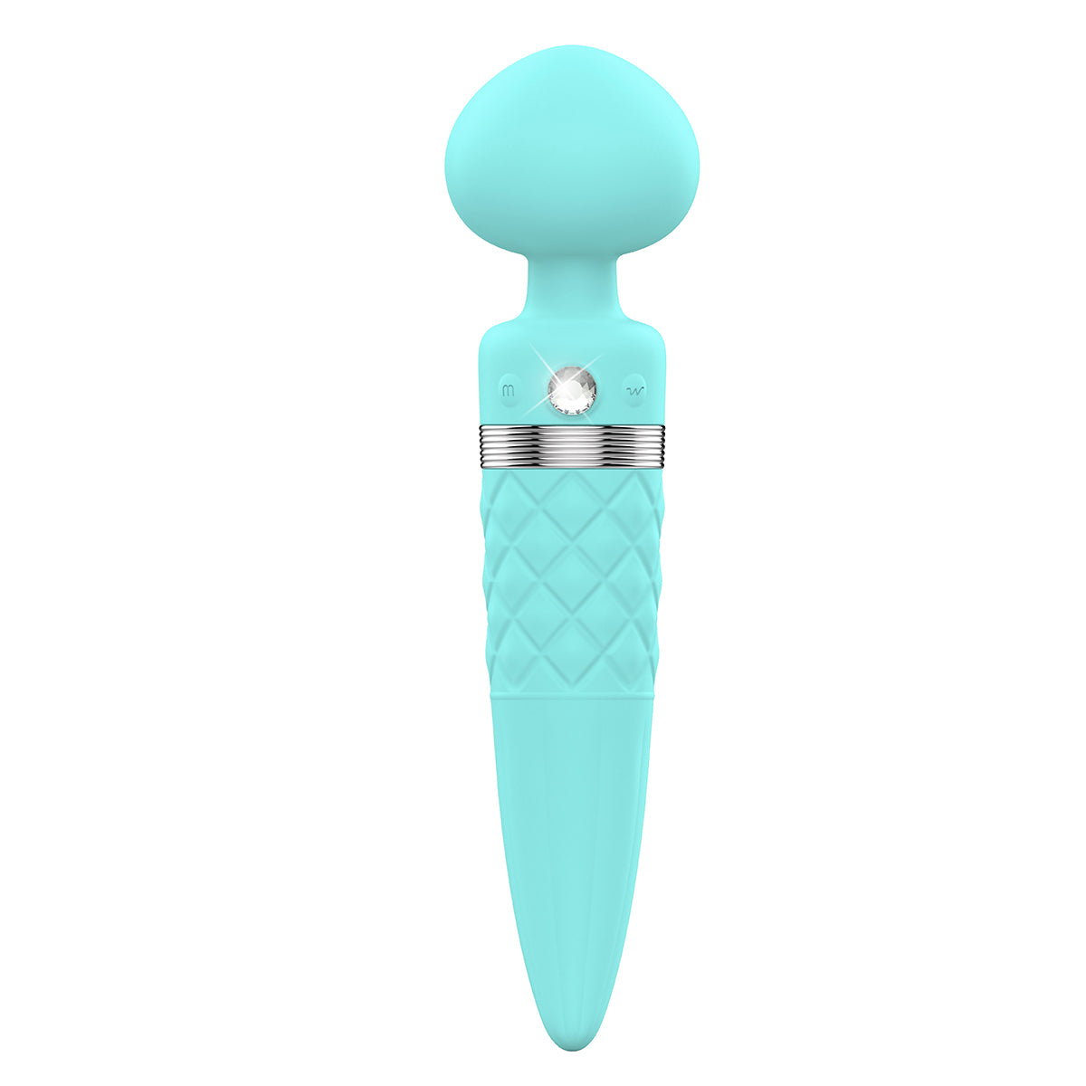 BMS Pillow Talk Sultry Wand Teal