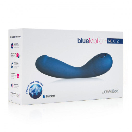 OhMiBod NEX2 BlueMotion App-Controlled G-Spot Vibrator