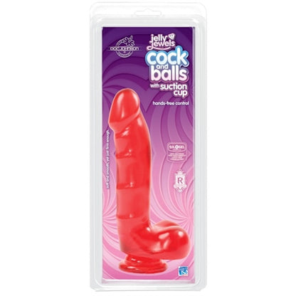 Jelly Cock and Balls w/ Suction Cup