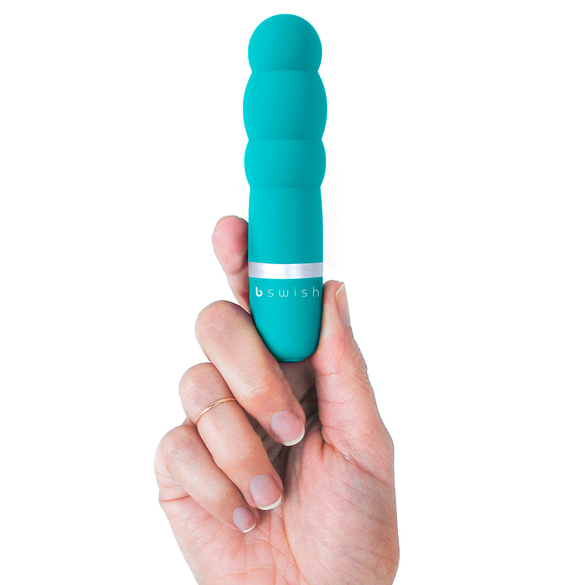 B Swish Bcute Classic Pearl Vibrator with Bulbous Shaft Jade