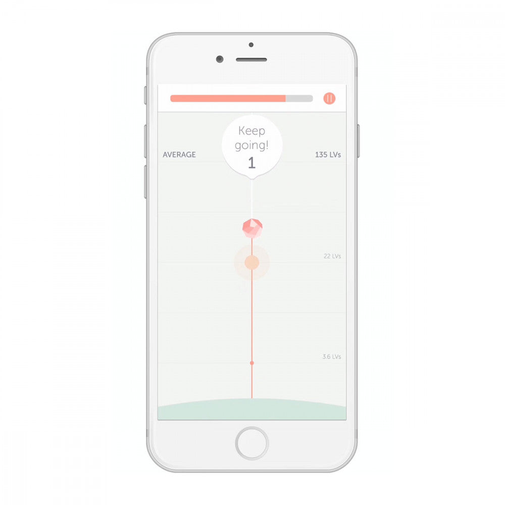 Elvie Kegel Trainer App - Keep going!