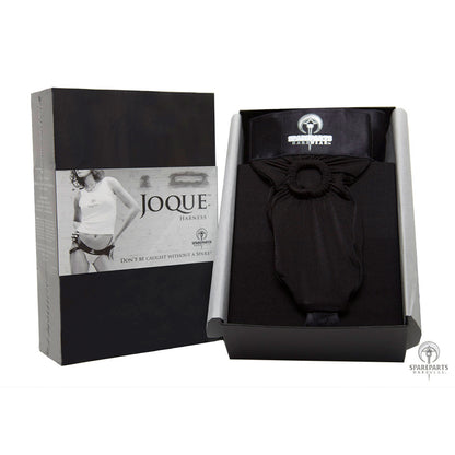 SpareParts Hardwear Joque Two-Strap Dildo Harness - Size A (20-50 in) Black