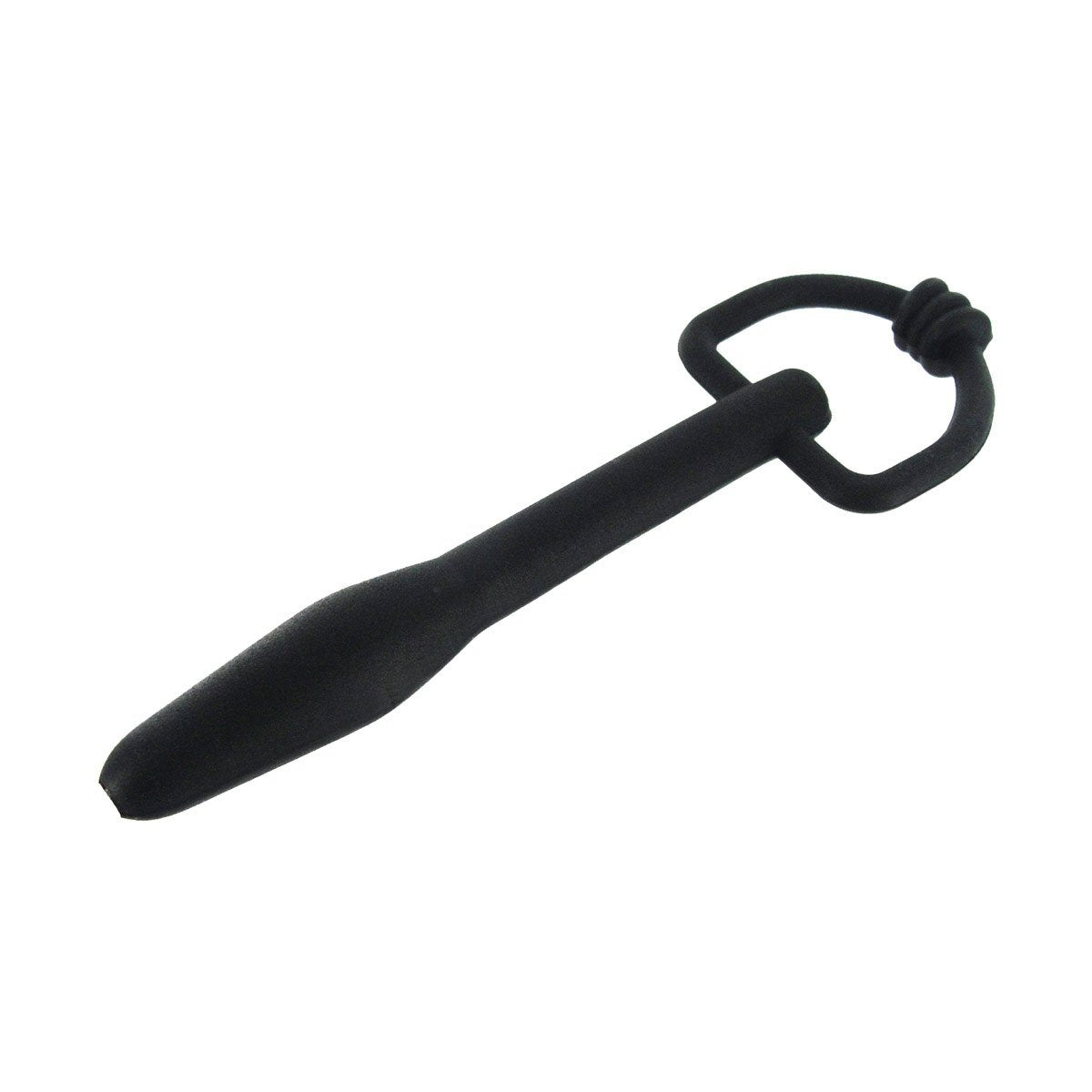 Master Series The Hallows D-Ring - Silicone Cum-thru Penis Plug Deluxe