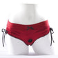 SpareParts Hardwear Sasha Lingerie Dildo Harness Red with Black Trim