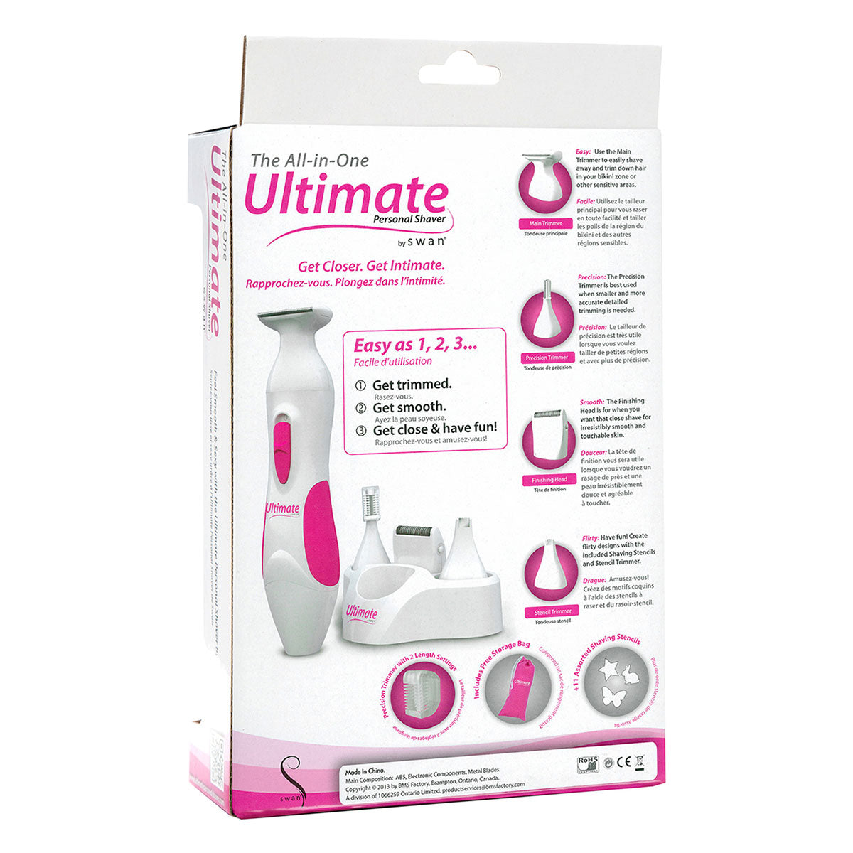 BMS Ultimate Personal Shaver for Women