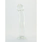 Crystal Delights Textured Glass Harness Dildo