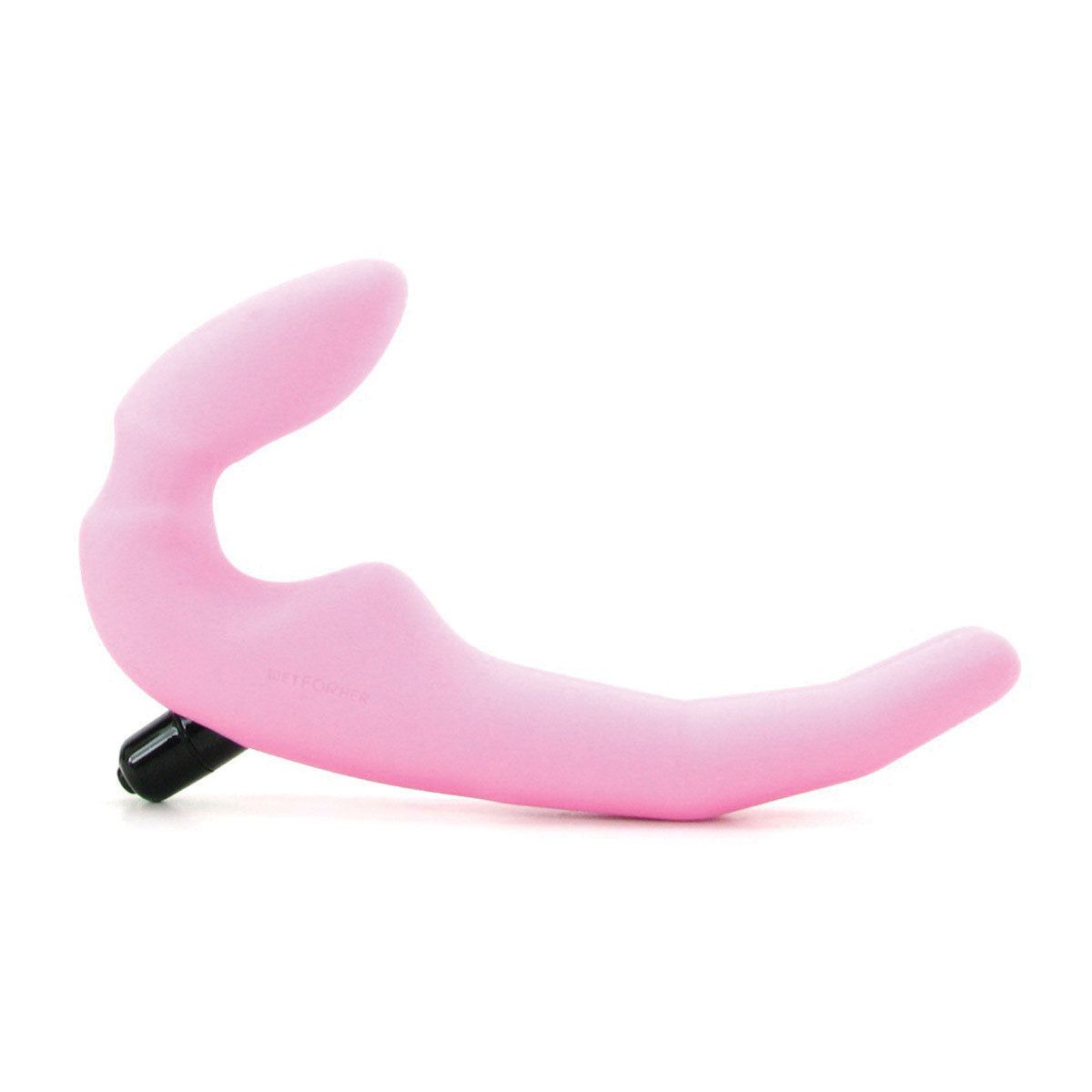 Wet for Her Four More Couples Double Strap-On G-Spot Vibrator Rose