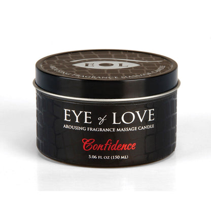 Eye of Love Pheromone Massage Candle 5oz - Confidence