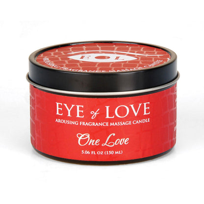 Eye of Love Pheromone Massage Candle 5oz - One Love
